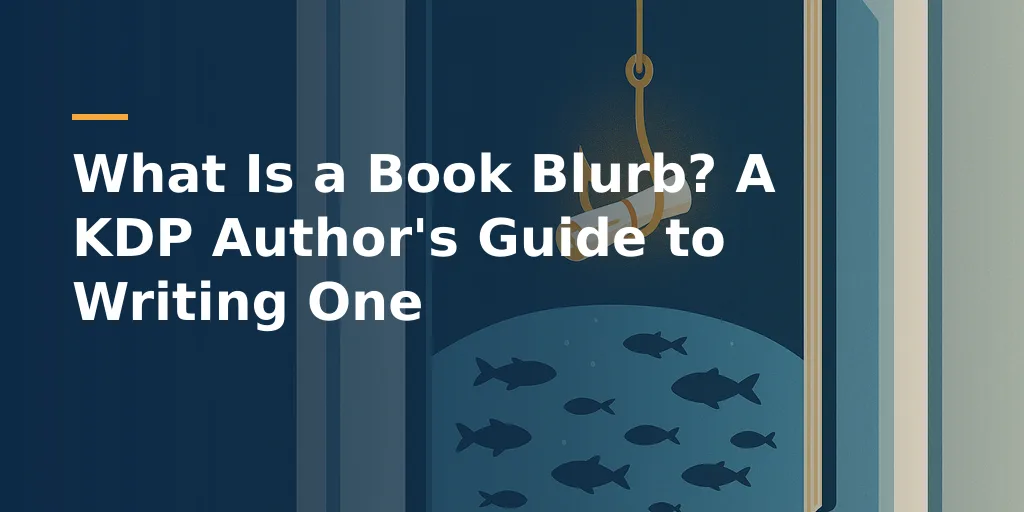 What Is a Book Blurb? A KDP Author's Guide to Writing One