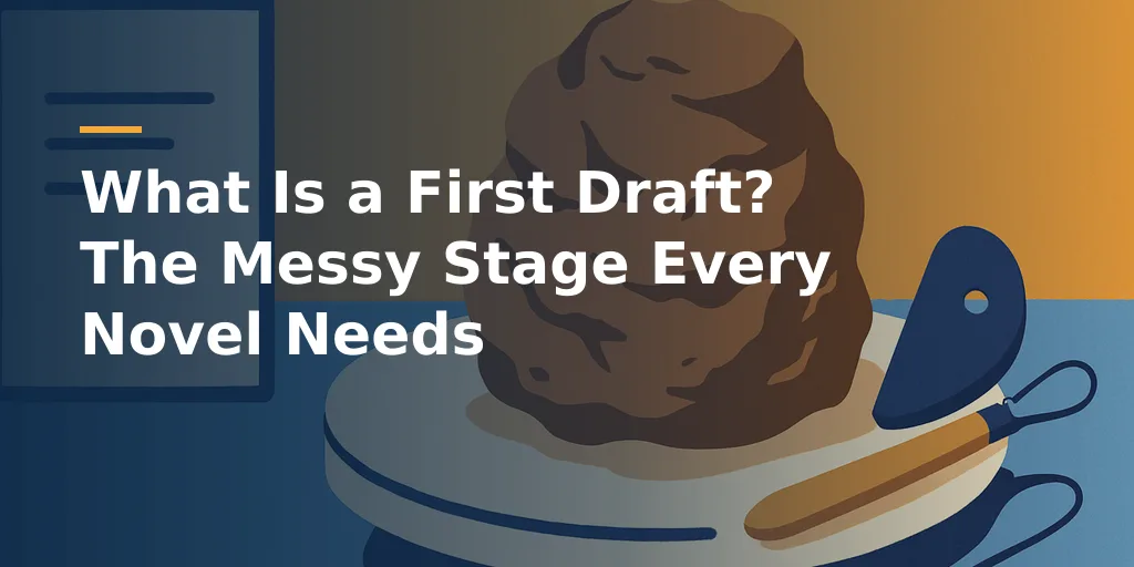 What Is a First Draft? The Messy Stage Every Novel Needs