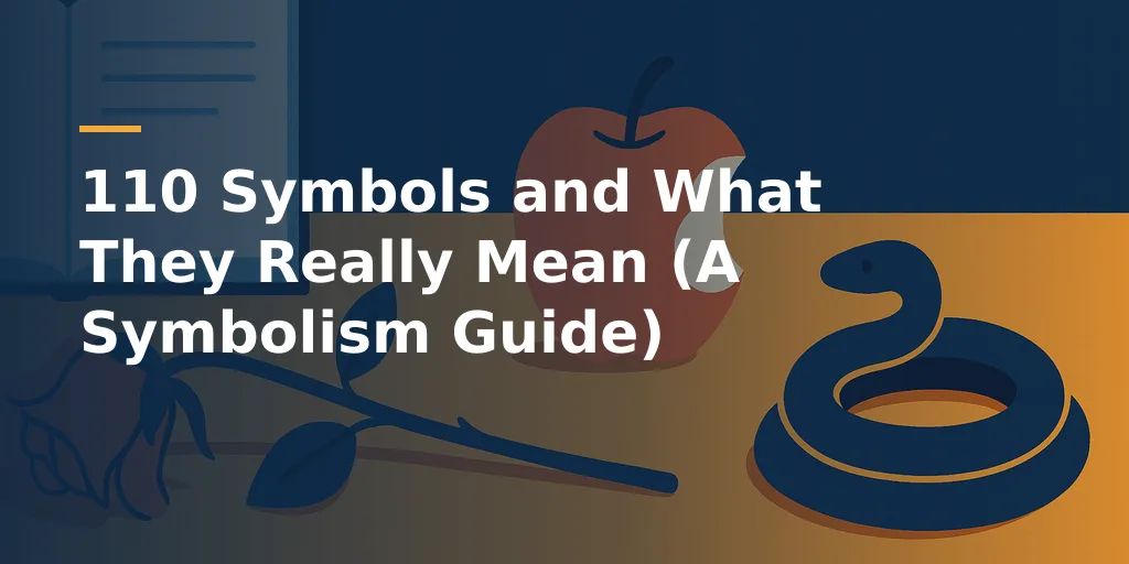 110 Symbols and What They Really Mean (A Symbolism Guide)
