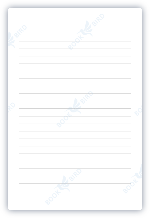 amazon kdp no content book interior template design of a blank ruled lined paper journal notebook 6x9 inches