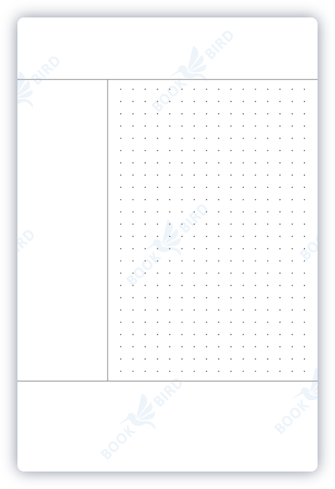 amazon kdp no content book interior template design of a dotted dot grid cornell notes journal 6x9 inches