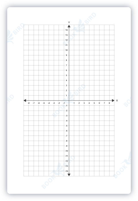 amazon kdp no content book interior template of numbered coordinate graph paper journal