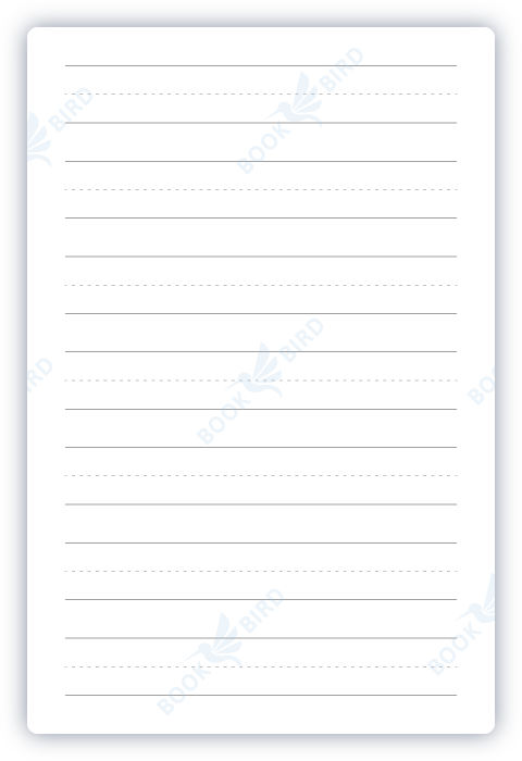 amazon kdp no content book interior template design of plain handwriting journal notebook