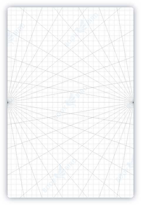 amazon kdp no content book interior template design of dual perspective grid drawing graph paper journal