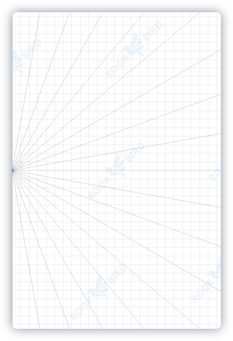 amazon kdp no content book interior template design of left perspective grid drawing graph paper journal