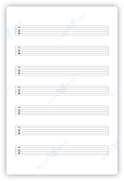 amazon kdp no content book interior template design of tab tablature sheet music manuscript paper journal