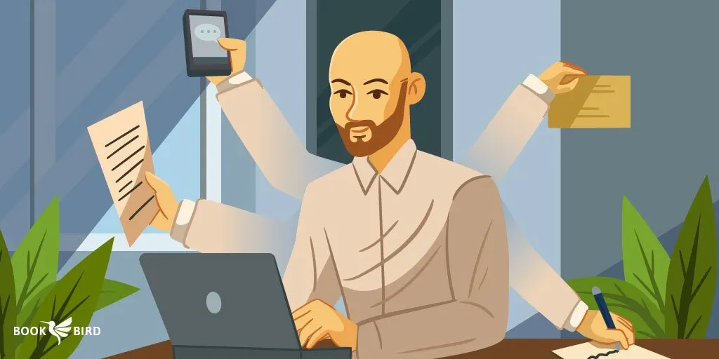 Multitasking Master in Self-Help Scene