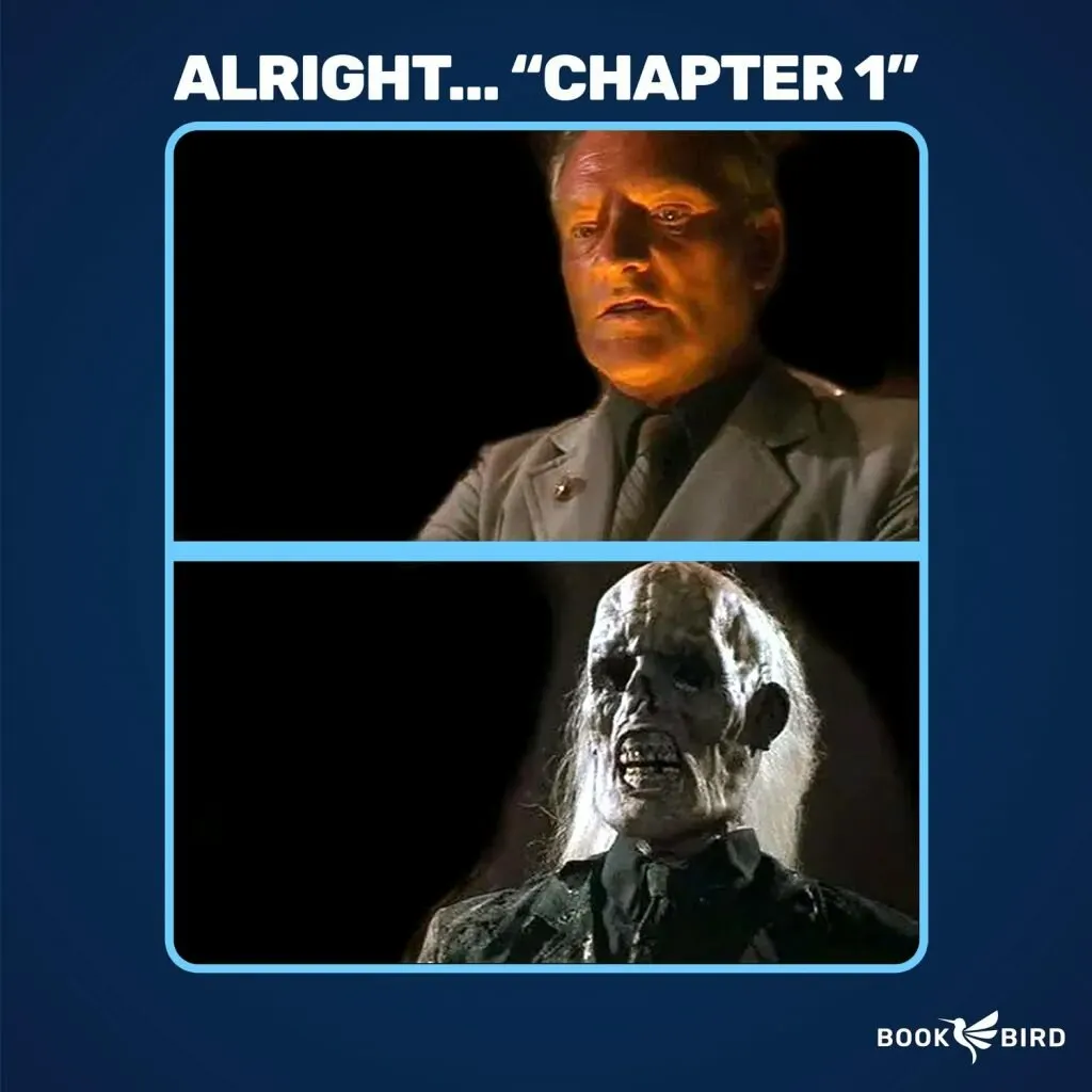 Alright Chapter One Book Writing Meme
