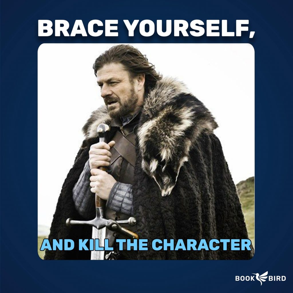 Brace Yourself And Kill The Character Book Writing Meme