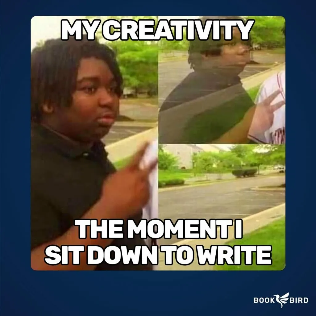 My Creativity Book Writing Meme