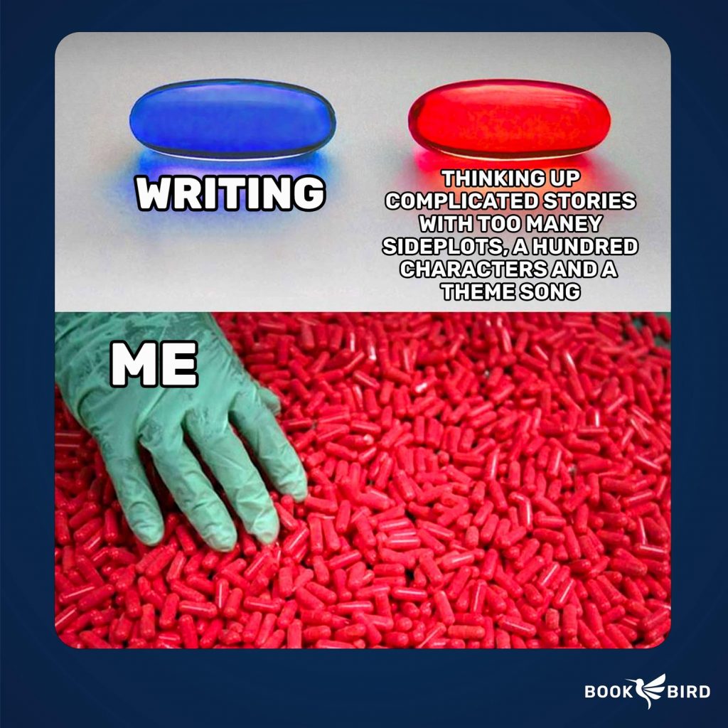 Red Pill or Blue Pill Book Writing Meme