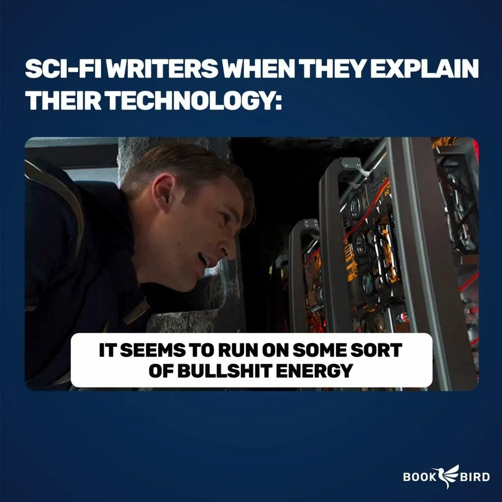 Some Sort Of Bullshit Energy Book Writing Meme
