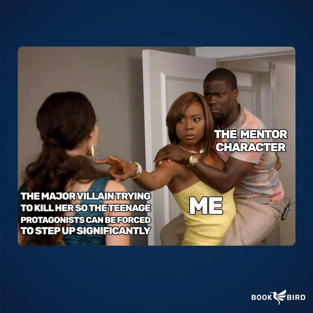 Villain vs Mentor Character Book Writing Meme
