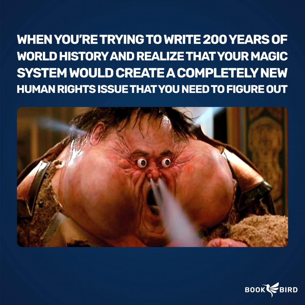 When You Write 200 Years Of World History Book Writing Meme