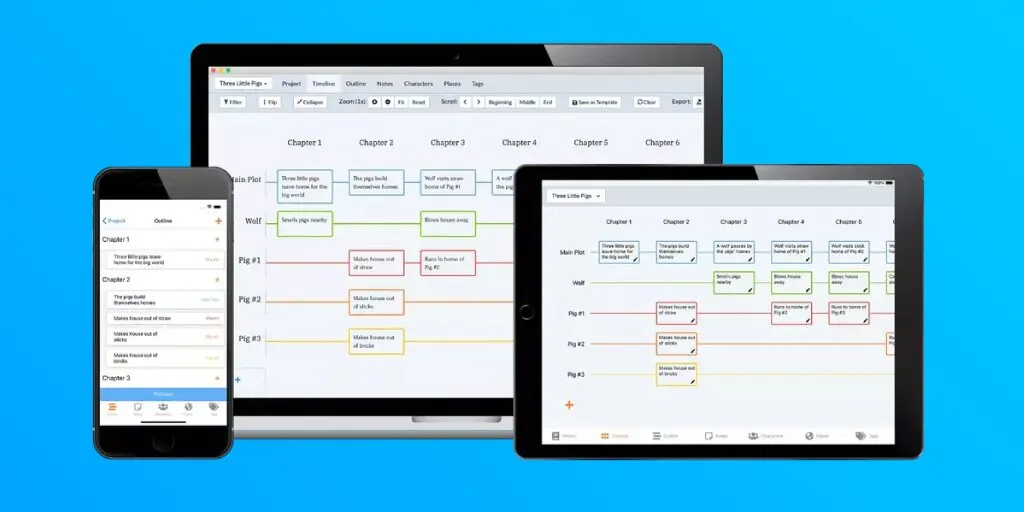 Plottr Plotting Software on multiple devices