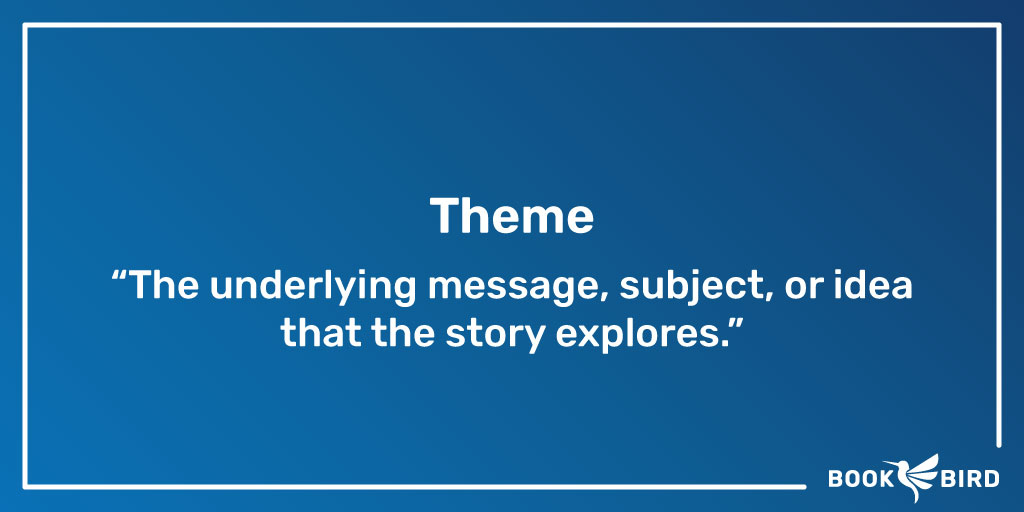 Theme Definition: “The underlying message, subject, or idea that the story explores.”